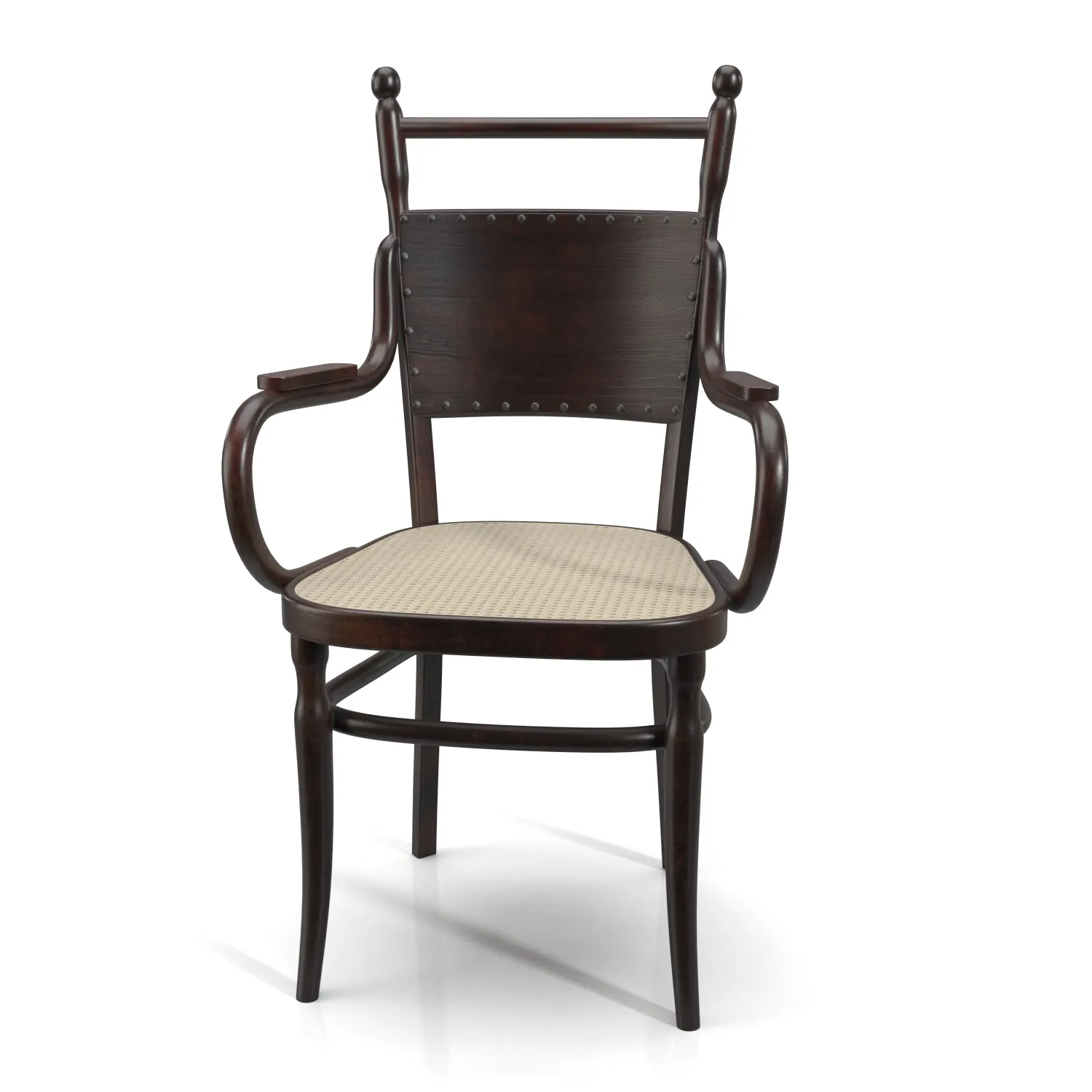 Thonet Dining Chair PBR 3D Model_04